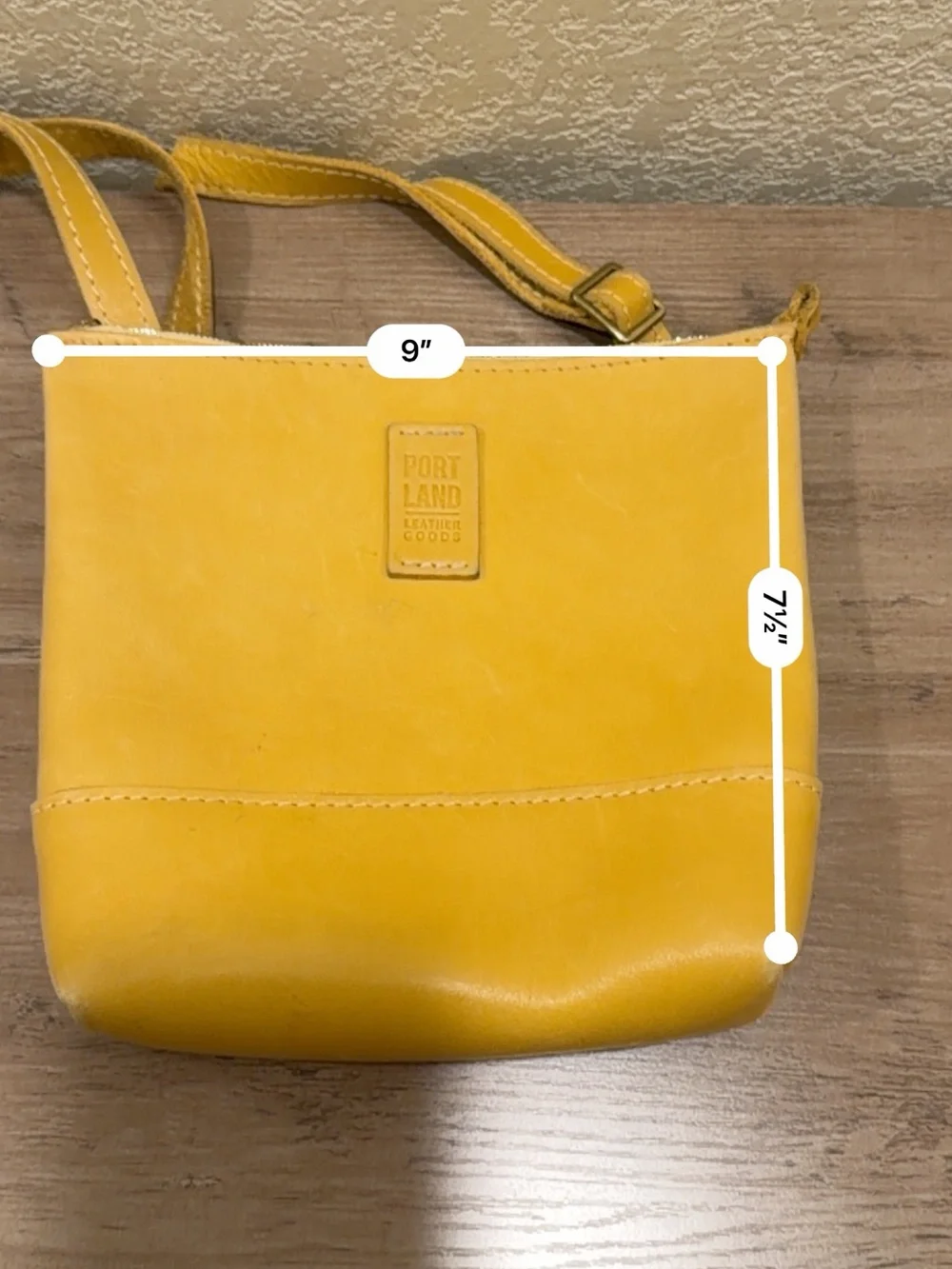 Portland Festival Leather Sunflower Shoulder Crossbody